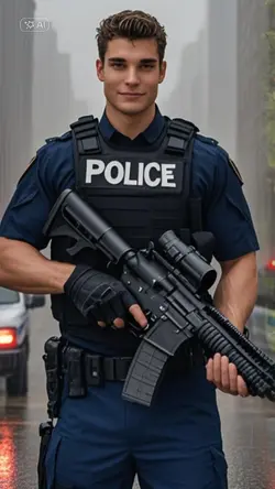 US police uniform ai