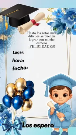 Graduación te invito