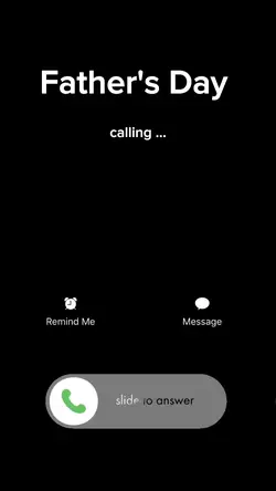father's Day calling