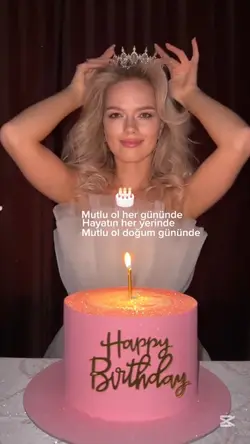 Doğumgünü şablonu