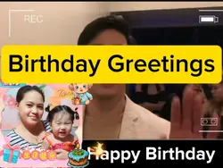 Happy bday greetings
