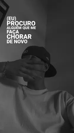 Eu procuro alguém...