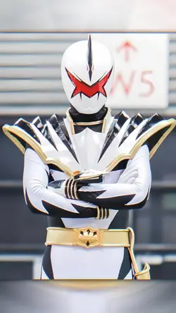 power ranger putih
