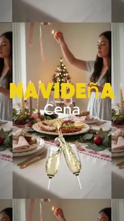 Mesa festiva en 30s