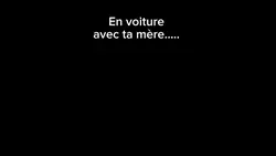 Pov: dans la voiture