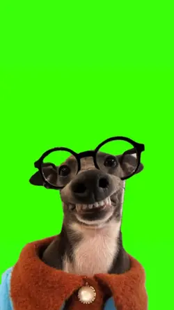 Giggling Dog Glasses
