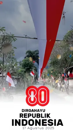 DIRGAHAYU RI KE 80