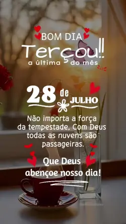 Terça 28 de julho
