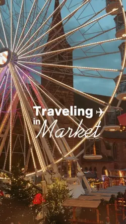 traveling in market