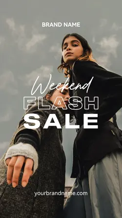 Weekend flash sale