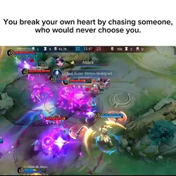 Chasing Someone.