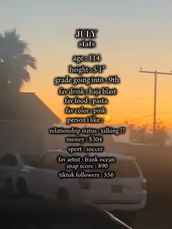 summer stats !!