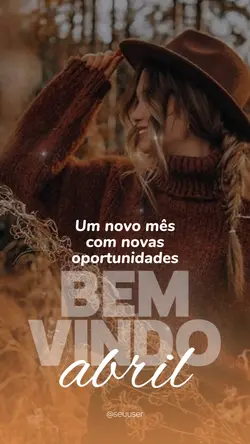 Bem-vindo Abril
