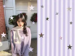 stars dots purple
