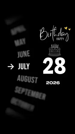 Hbd 28 July 2026 