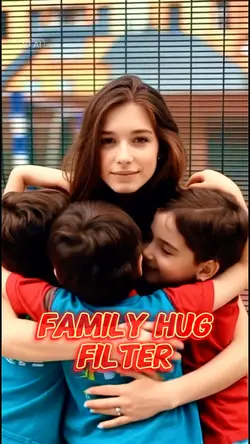 family hug