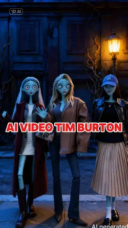 Ai video tim burton