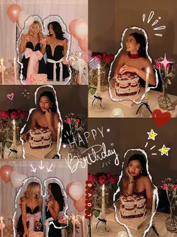 birthday collage 