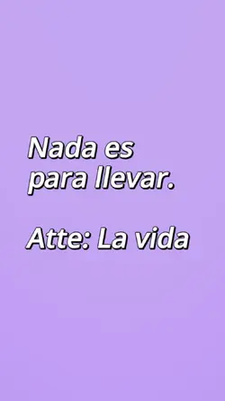 Nada es para llevar