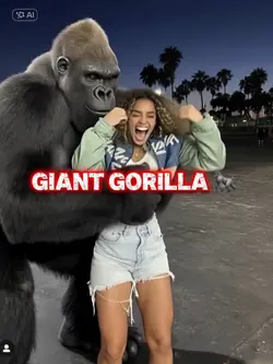 Giant gorilla 