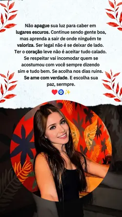 Não apague sua luz