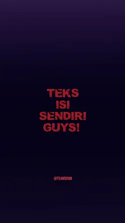 jj teks bisa diganti