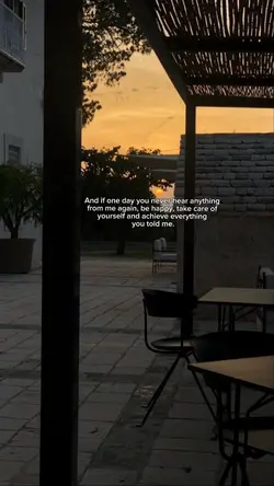 And if one day you n