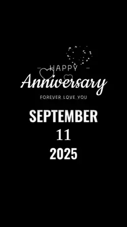 SEPTEMBER ANNIV