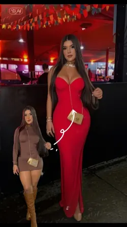 dama de vermelho 