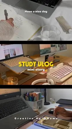 STUDY VLOG miniวาเล 