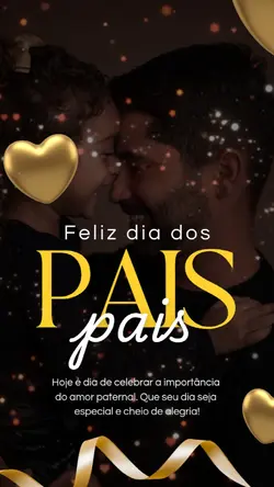 Feliz dia dos Pais 