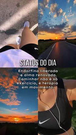 Caminhada status