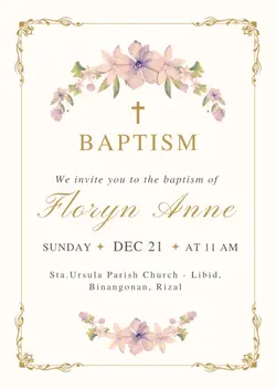 invitation card