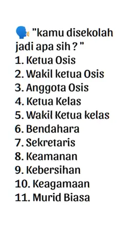 disekolah jadi apa