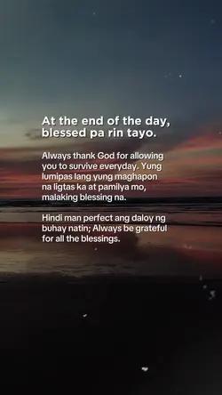 Always thank God