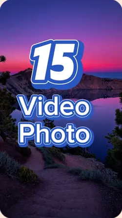 15 video or photo