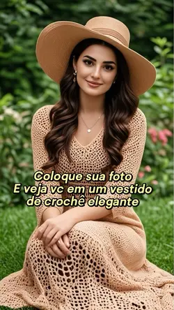 Vestido de crochê 🥰