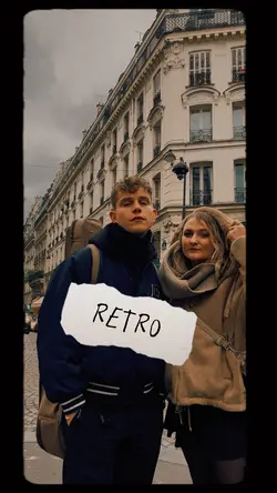 retro diashow
