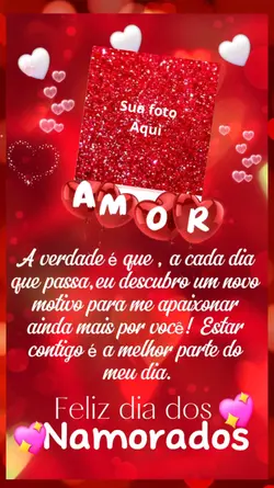Feliz dia dos namora