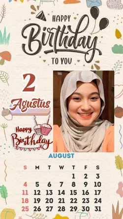 2 Agustus New Ultah 