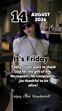 it's Friday 