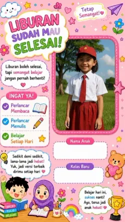 kembali ke sekolah 