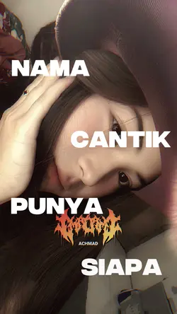 NAMA CANTIK PUNYA