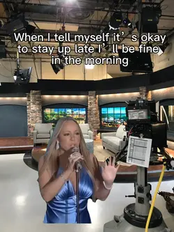 Telling myself that 