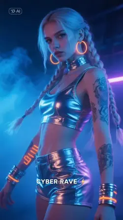 NEON CYBER DANCE Tem