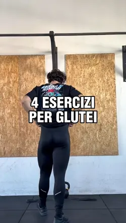 4 esercizi per glute