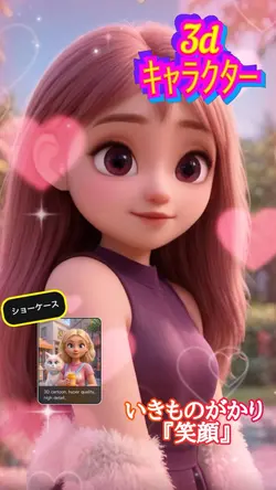 #3dｷｬﾗｸﾀｰ 【2ｸﾘｯﾌﾟ】