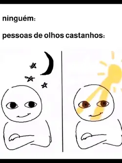olhos castanhos sol