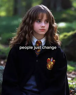 people just change