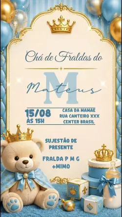 Chá de Fraldas 